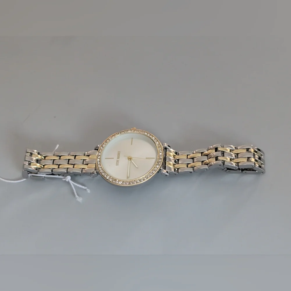 Steve Madden Silver and Gold Watches Elegant Accessories